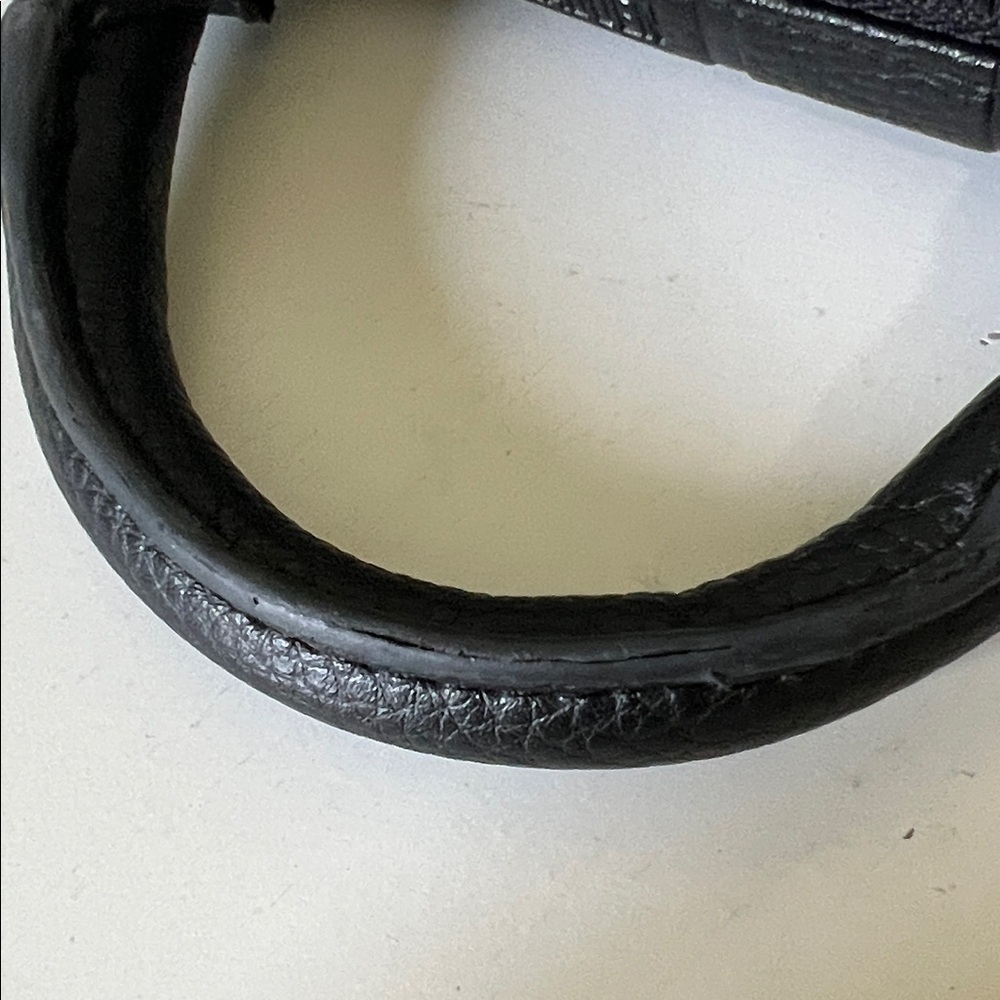 Steve Madden Black Embossed Mini Satchel - Picture 7 of 12